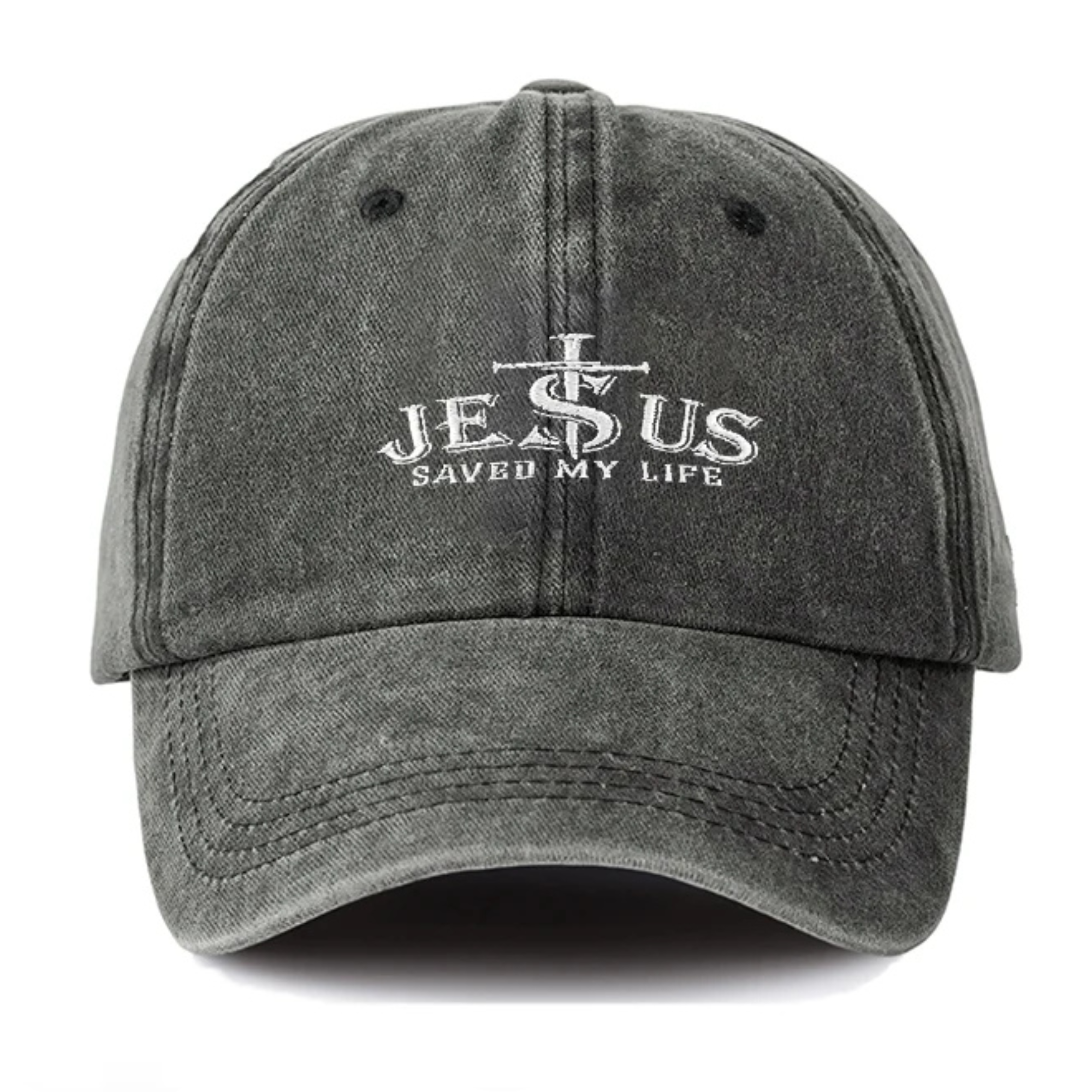 Jesus Saved My Life Cap
