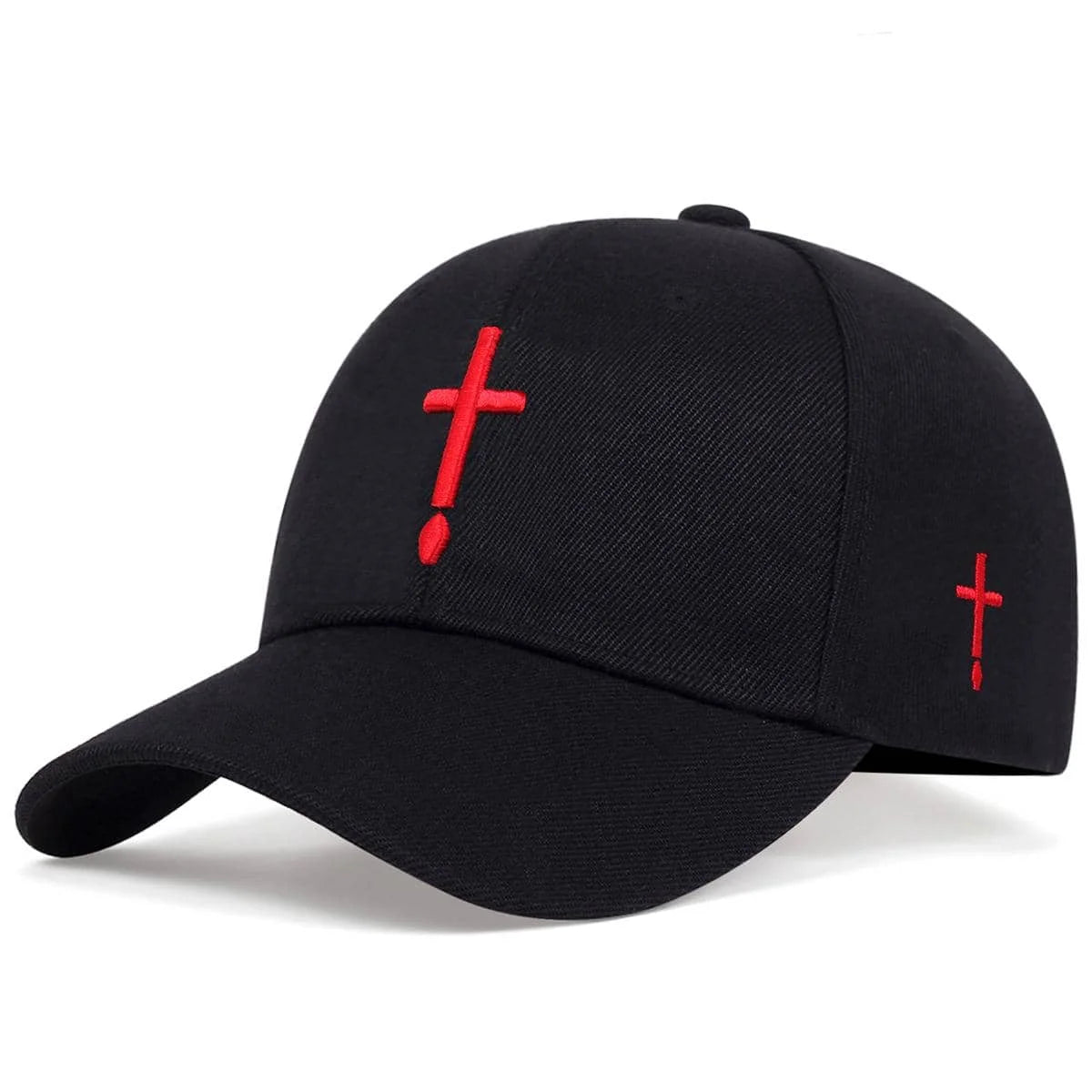 Water Drop Cross Cap