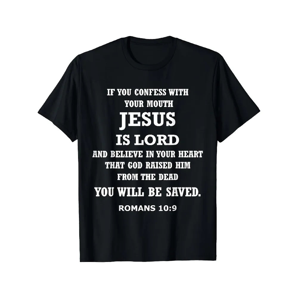 Romans 10:9 Faith Tee