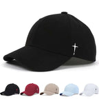 Water Drop Cross Cap