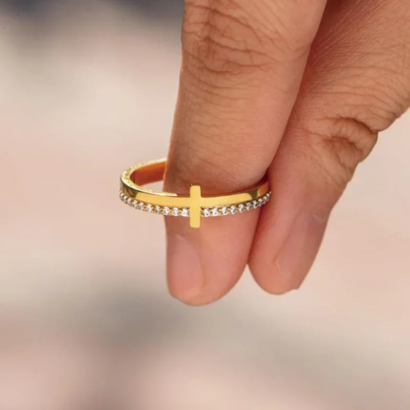 Cross Prayer Ring