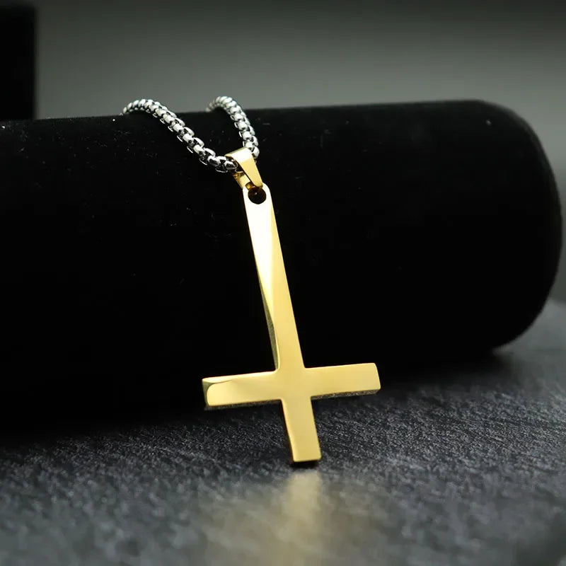 Circle Cross Necklace