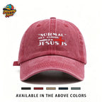 Jesus Print Cap