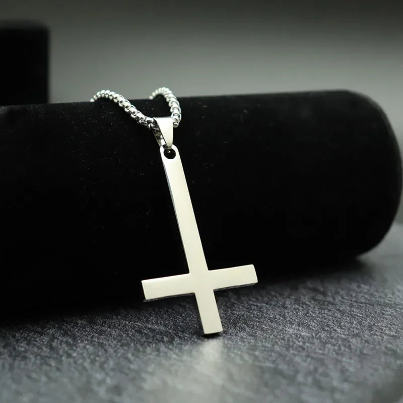 Circle Cross Necklace