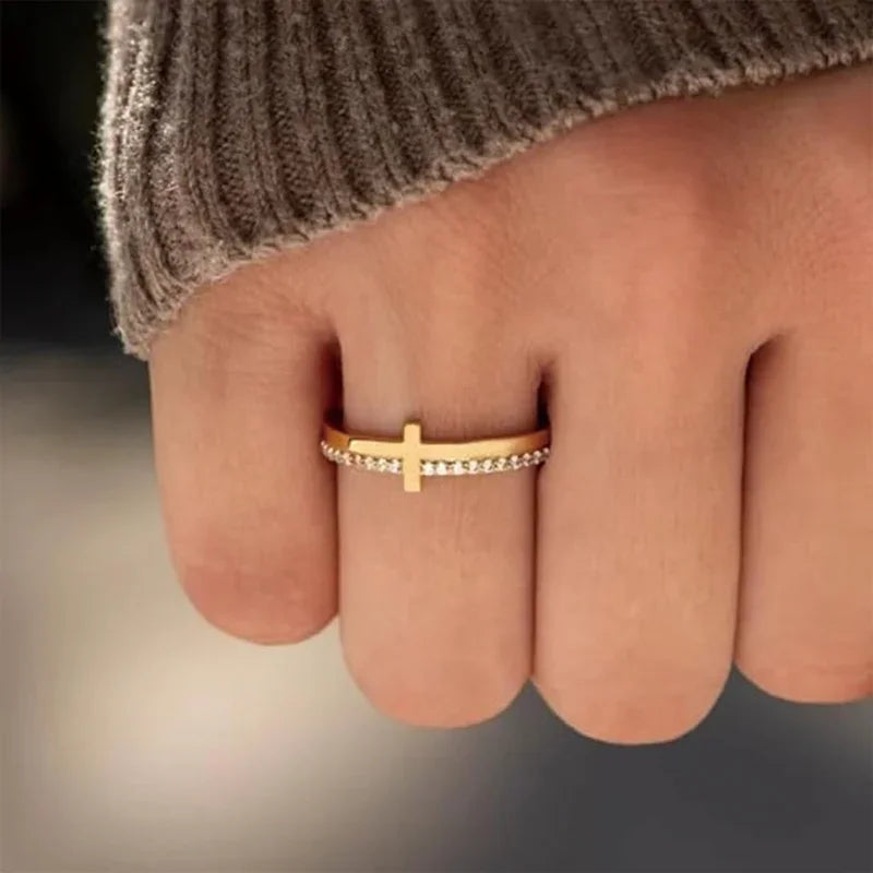 Cross Prayer Ring