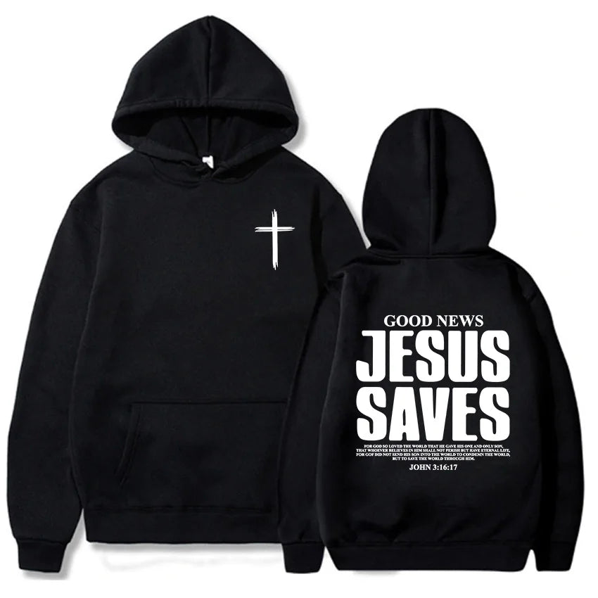 John 3:16 Saves Hoodie