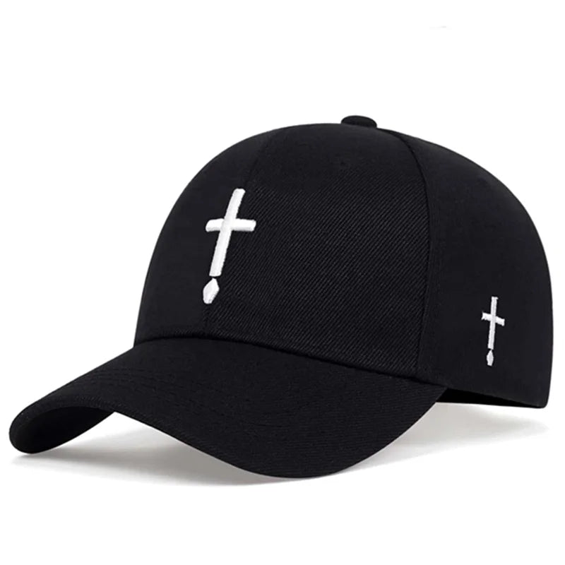 Water Drop Cross Cap