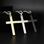 Circle Cross Necklace
