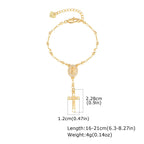 Rosary Cross Bracelet
