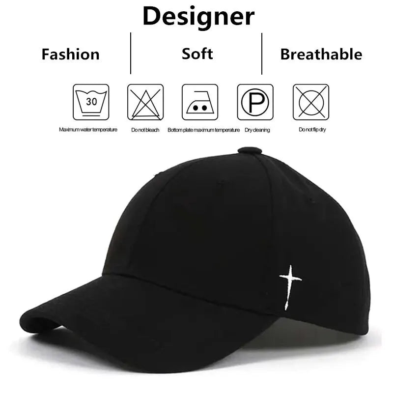 Water Drop Cross Cap