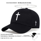 Cross Embroidery Cap