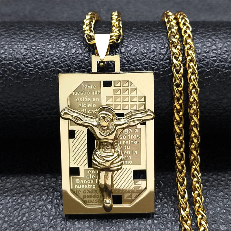 Guadalupe Medal Necklace