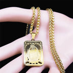 Guadalupe Medal Necklace