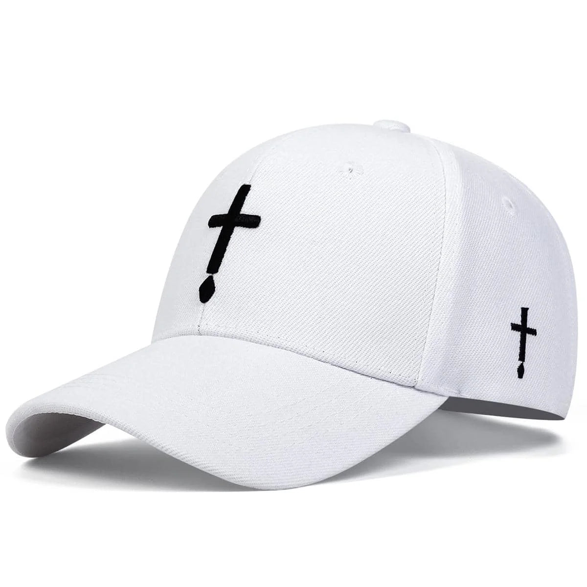 Water Drop Cross Cap
