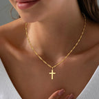 Minimalist Cross Necklace