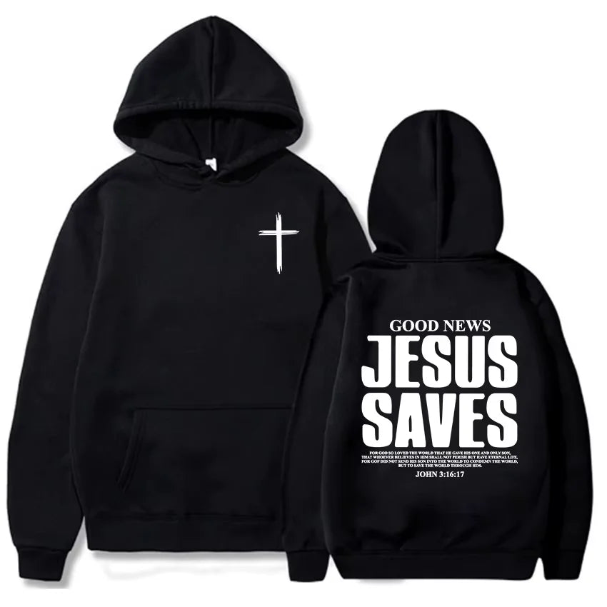 John 3:16 Saves Hoodie